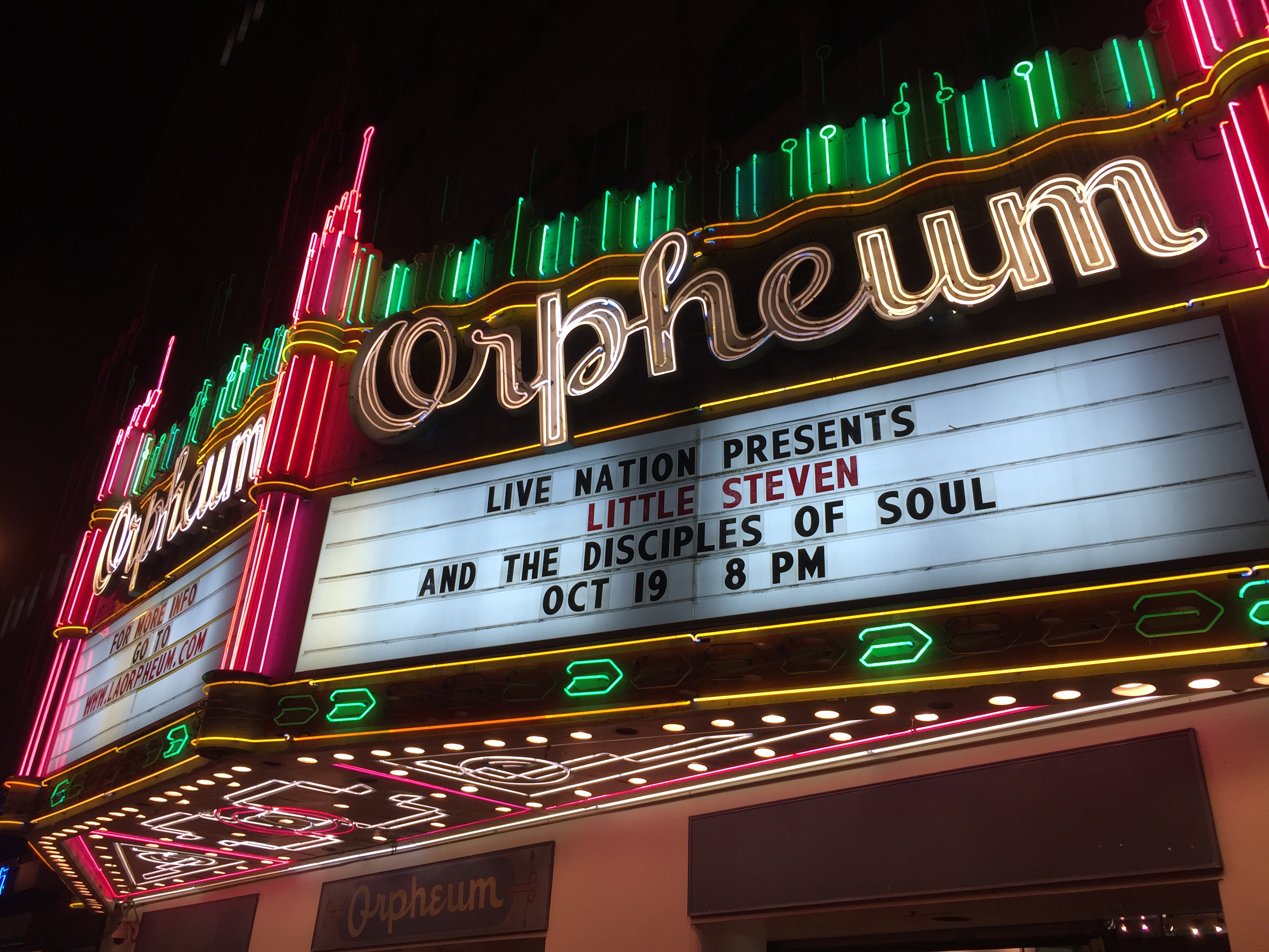 LittleStevenAndTheDisciplesOfSoul2017-10-19OrpheumTheatreLosAngelesCA (1).JPG